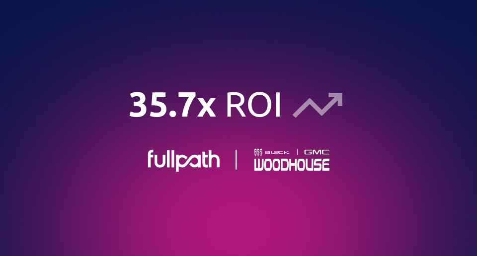 How Woodhouse Buick GMC of Omaha Reached a 35x ROI in 6 Months with Fullpath Audience Activation